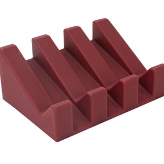 Silicone Soap Dish Soap Holder Tray Waterfall Anti-Slip Self Draining Drain Soap Saver Kitchen Spong