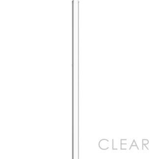 Eco-Friendly Glass Smoothie Straws Bulk Long Reusable Straight Bent Short Clear Shatter Resistant 10