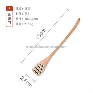 Wooden Long Handle Spoons for Coffee Tea Kitchen Stirring Cocktail Stirrer Mixing Honey Tasting Cook